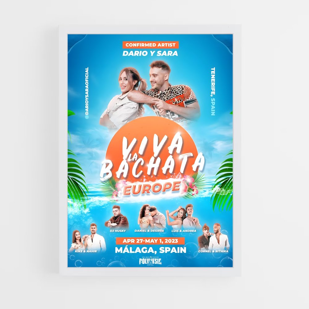 Poster Salsa et Passion – affiche Danse (vue 3)